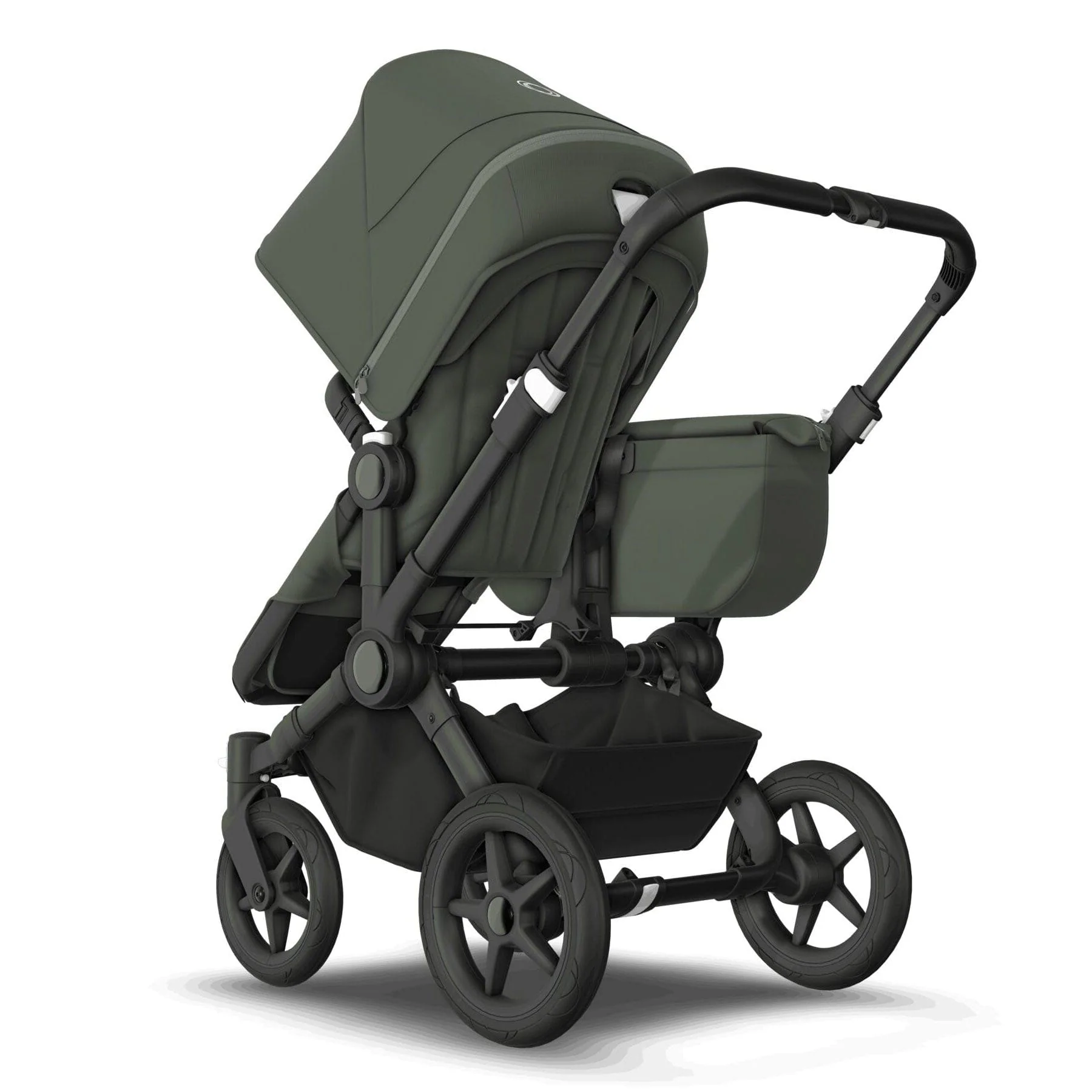 Bugaboo Donkey 5 Mono Ultimate Newborn Bundle - Forest Green - Image 9
