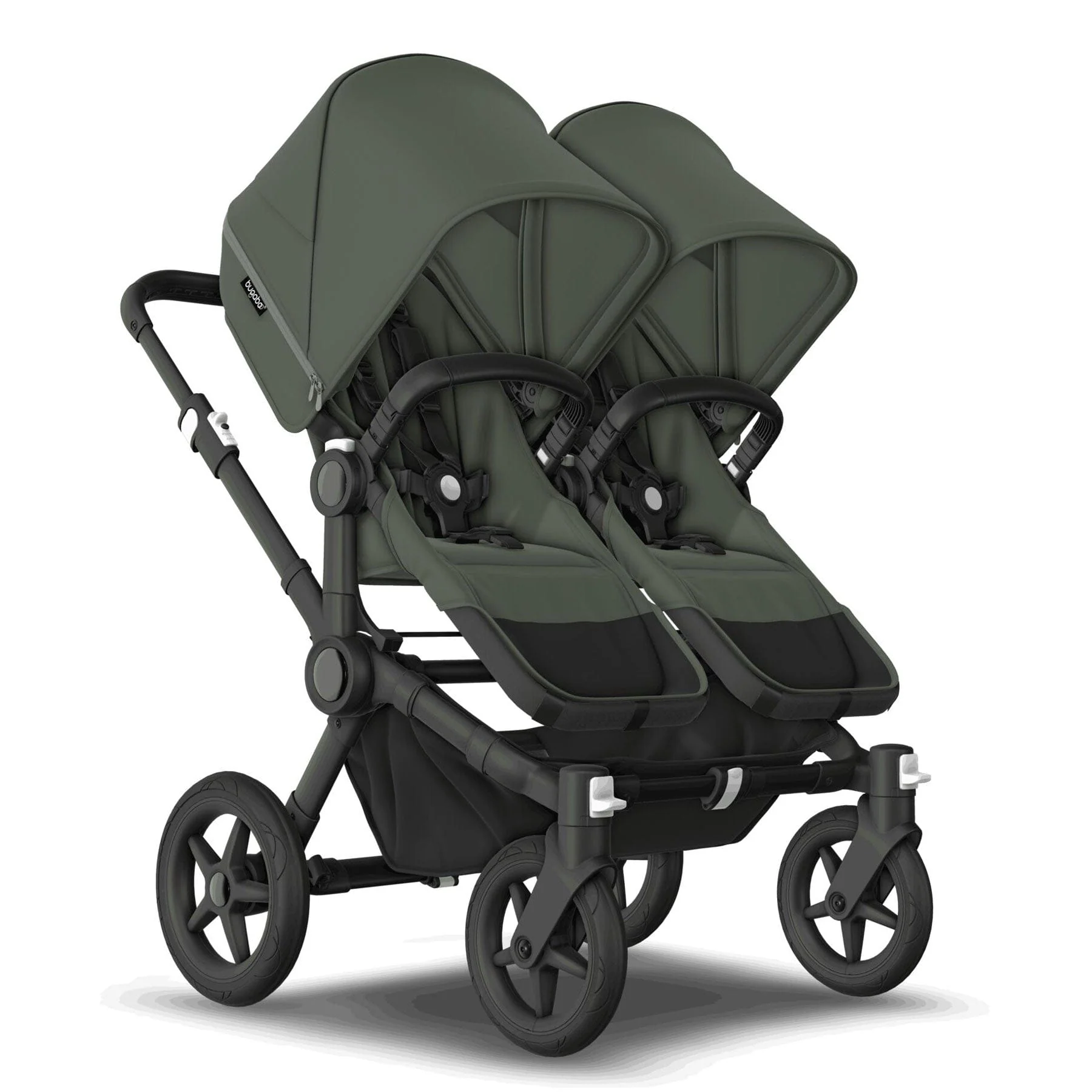 Bugaboo Donkey 5 Twin Ultimate Newborn Bundle - Forest Green - Image 8