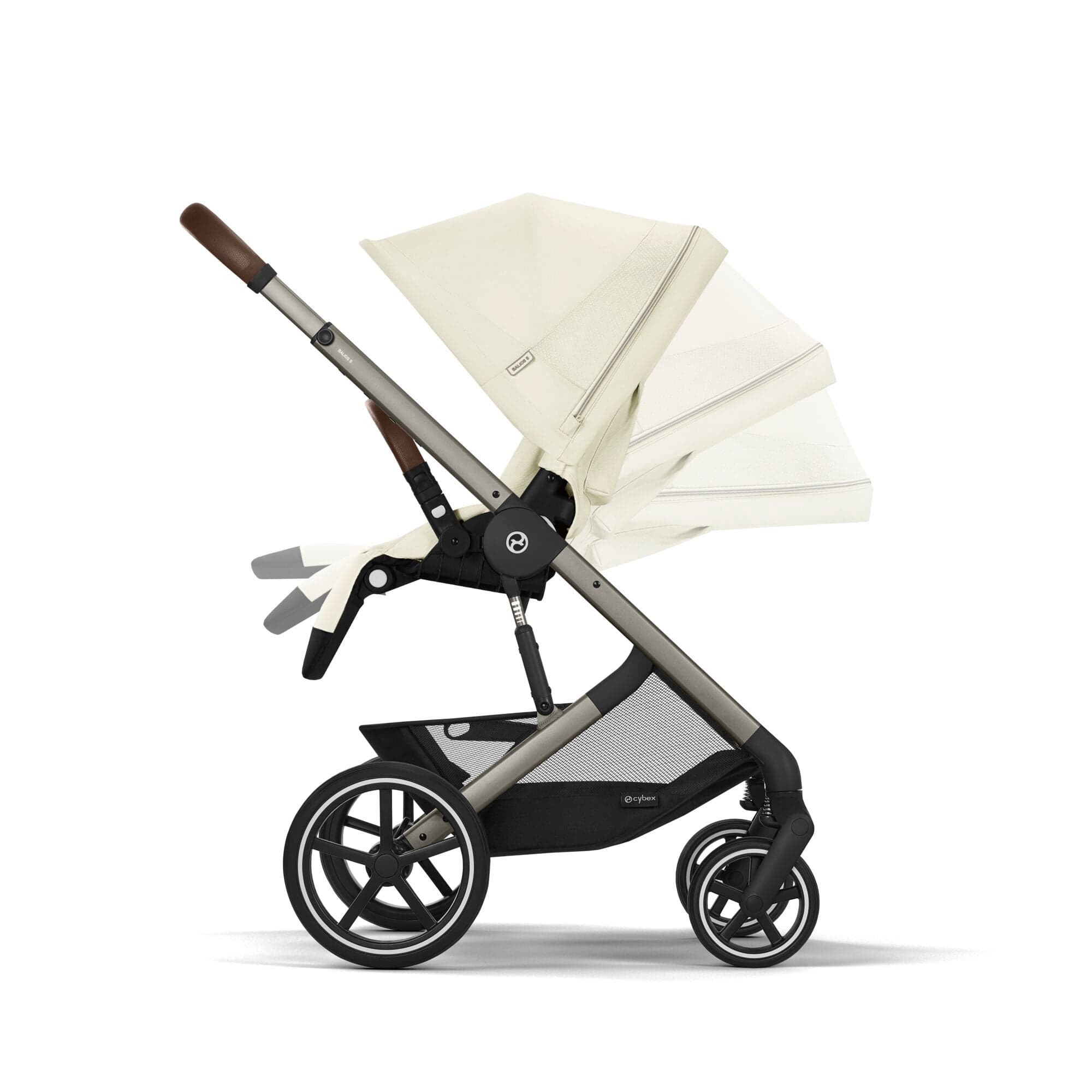 Cybex Balios S Lux Luxury Bundle - Taupe/Seashell Beige - Image 3