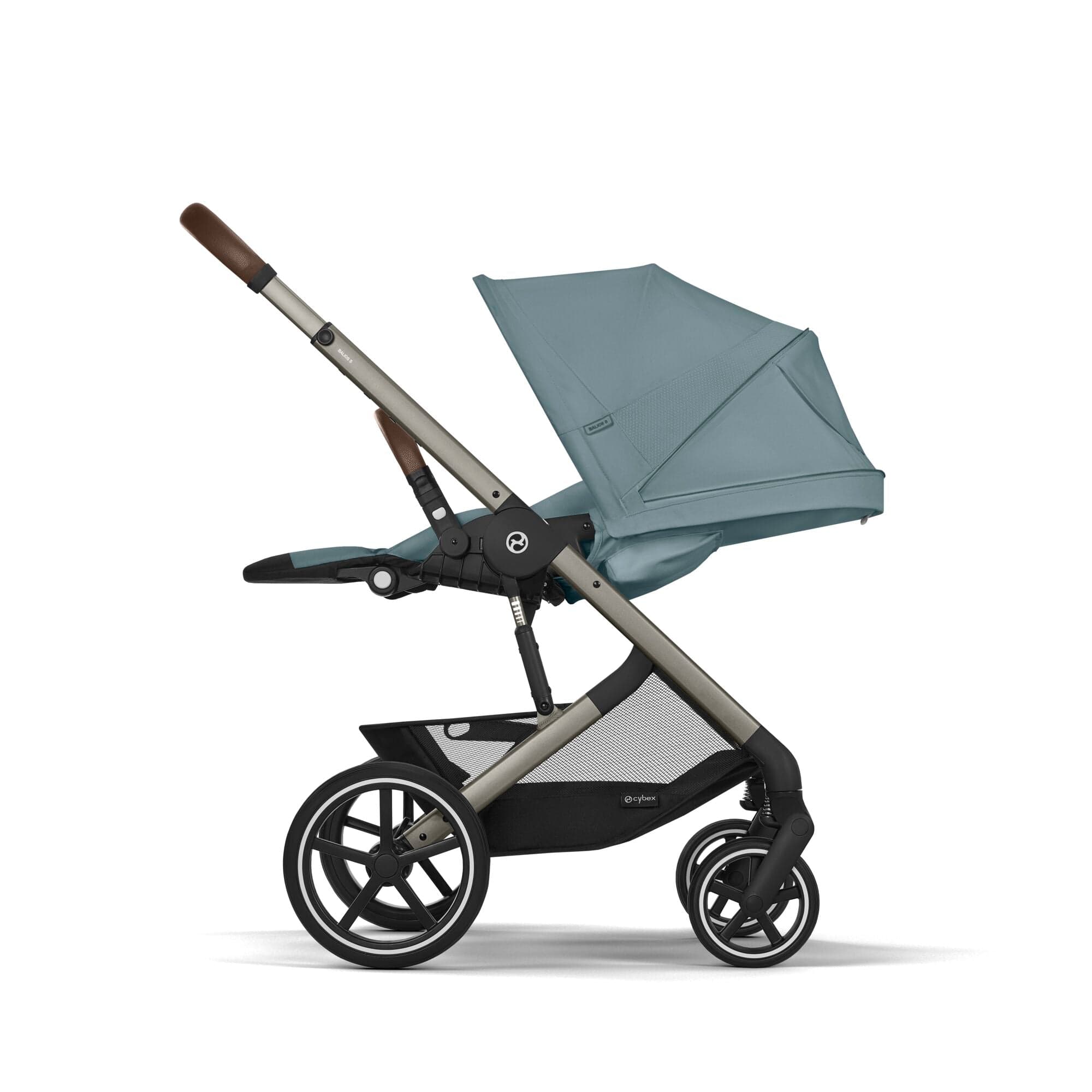 Cybex Balios S Lux Luxury Bundle - Taupe/Stormy Blue - Image 4