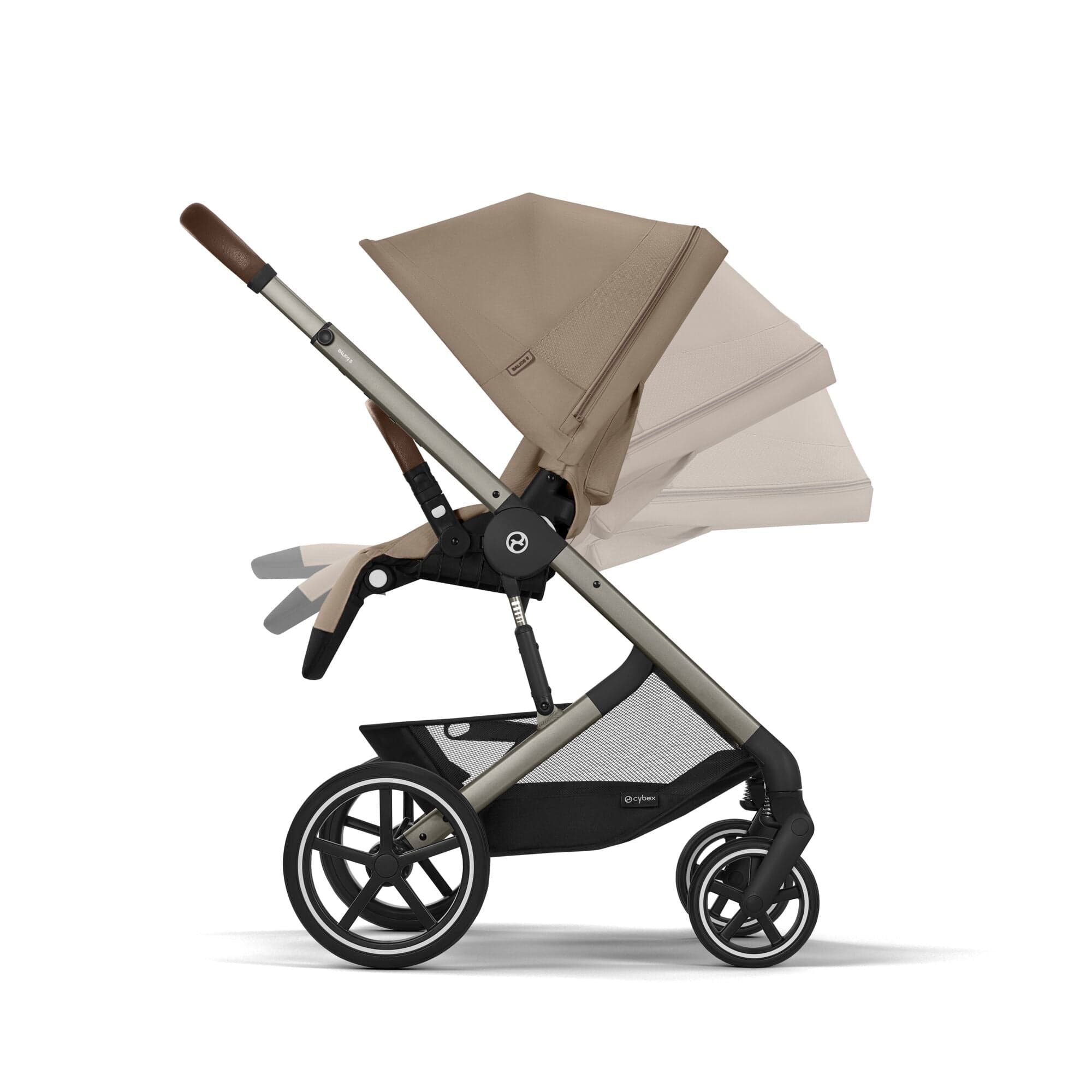 Cybex Balios S Lux Comfort Bundle - Taupe/Almond Beige - Image 4