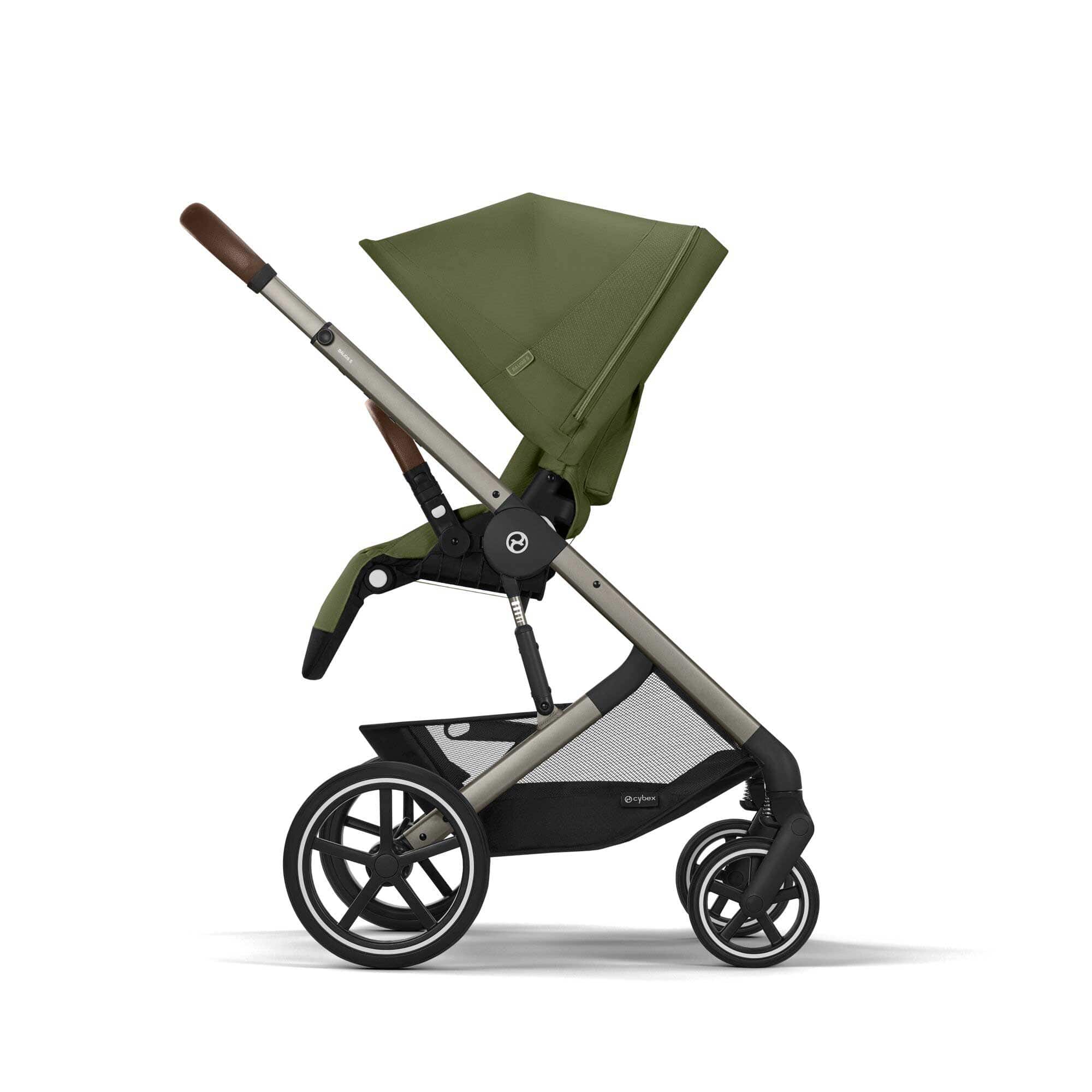 Cybex Balios S Lux Comfort Bundle - Taupe/Moss Green - Image 4