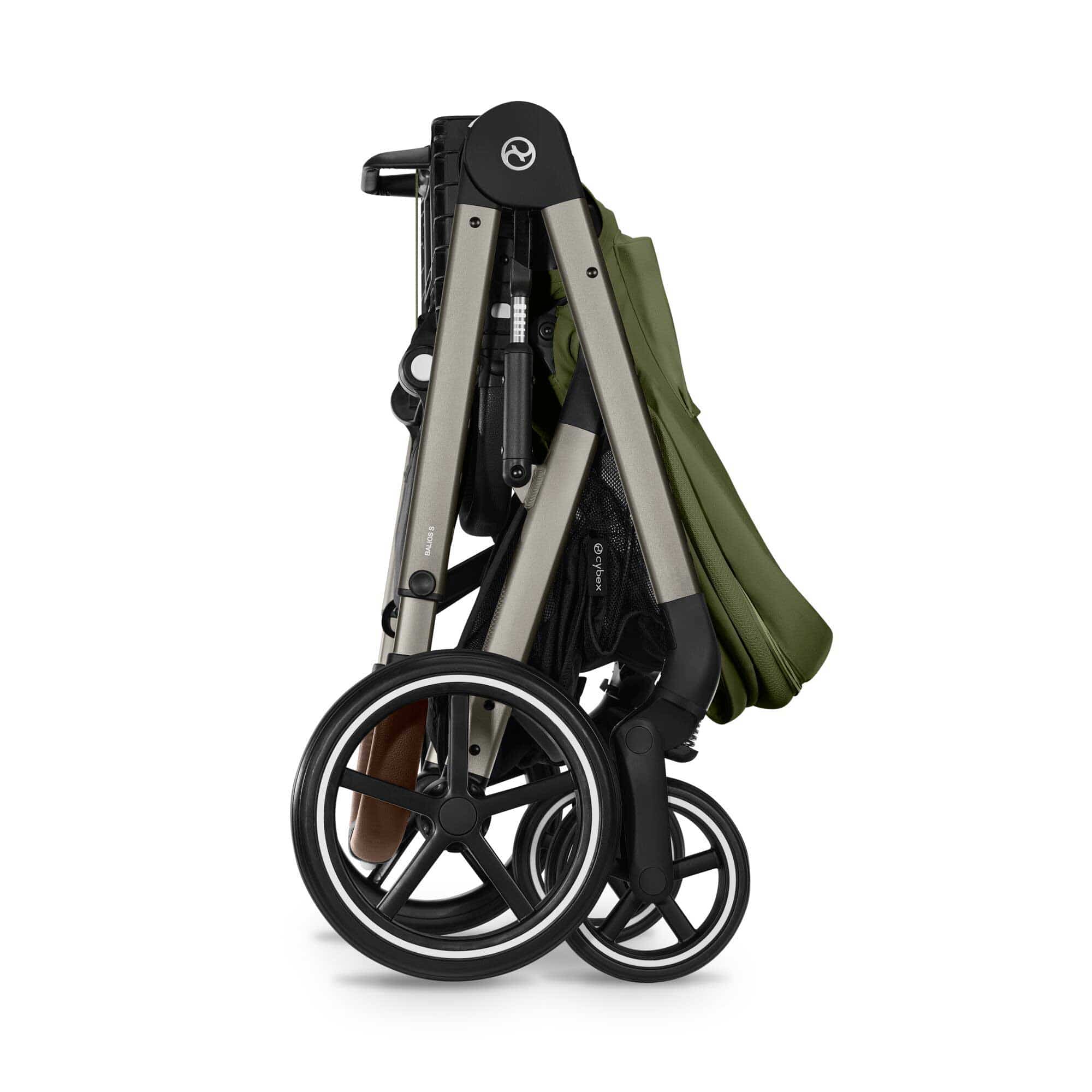 Cybex Balios S Lux Comfort Bundle - Taupe/Moss Green - Image 9