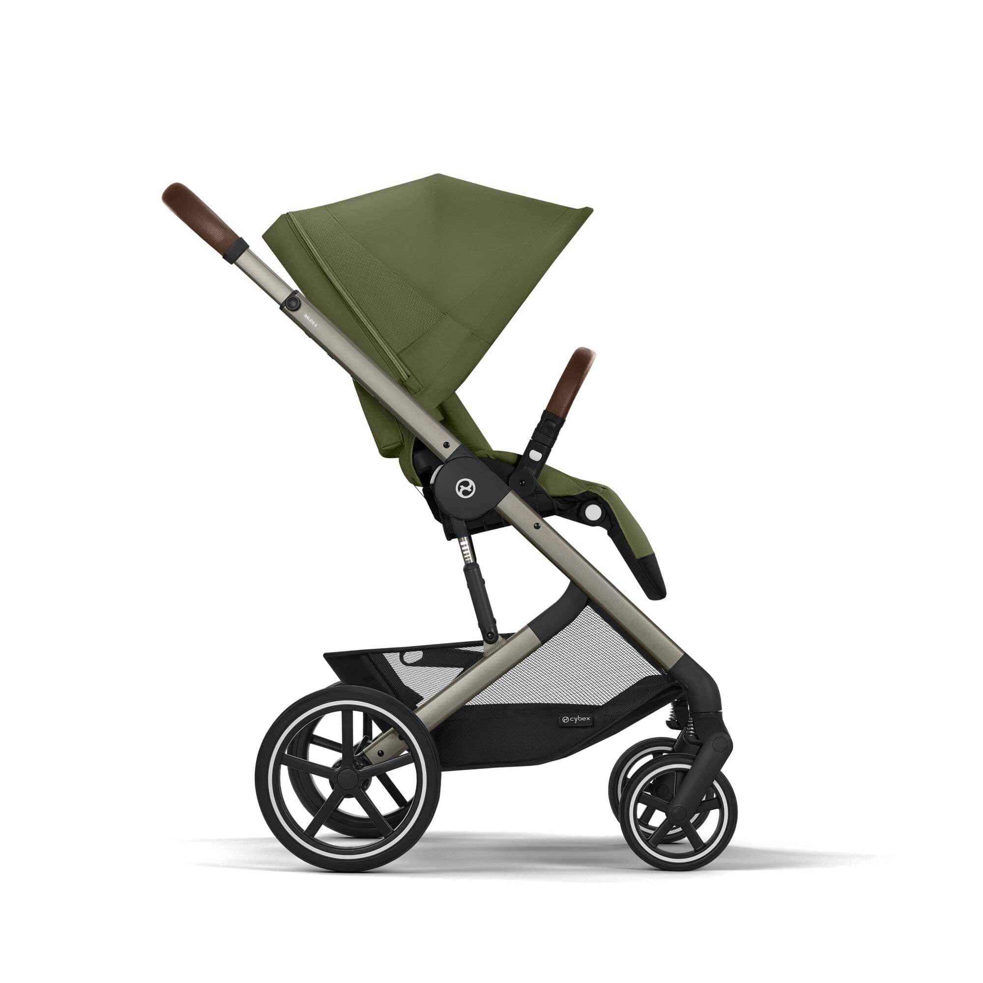 Cybex Balios S Lux Luxury Bundle - Taupe/Moss Green - Image 7