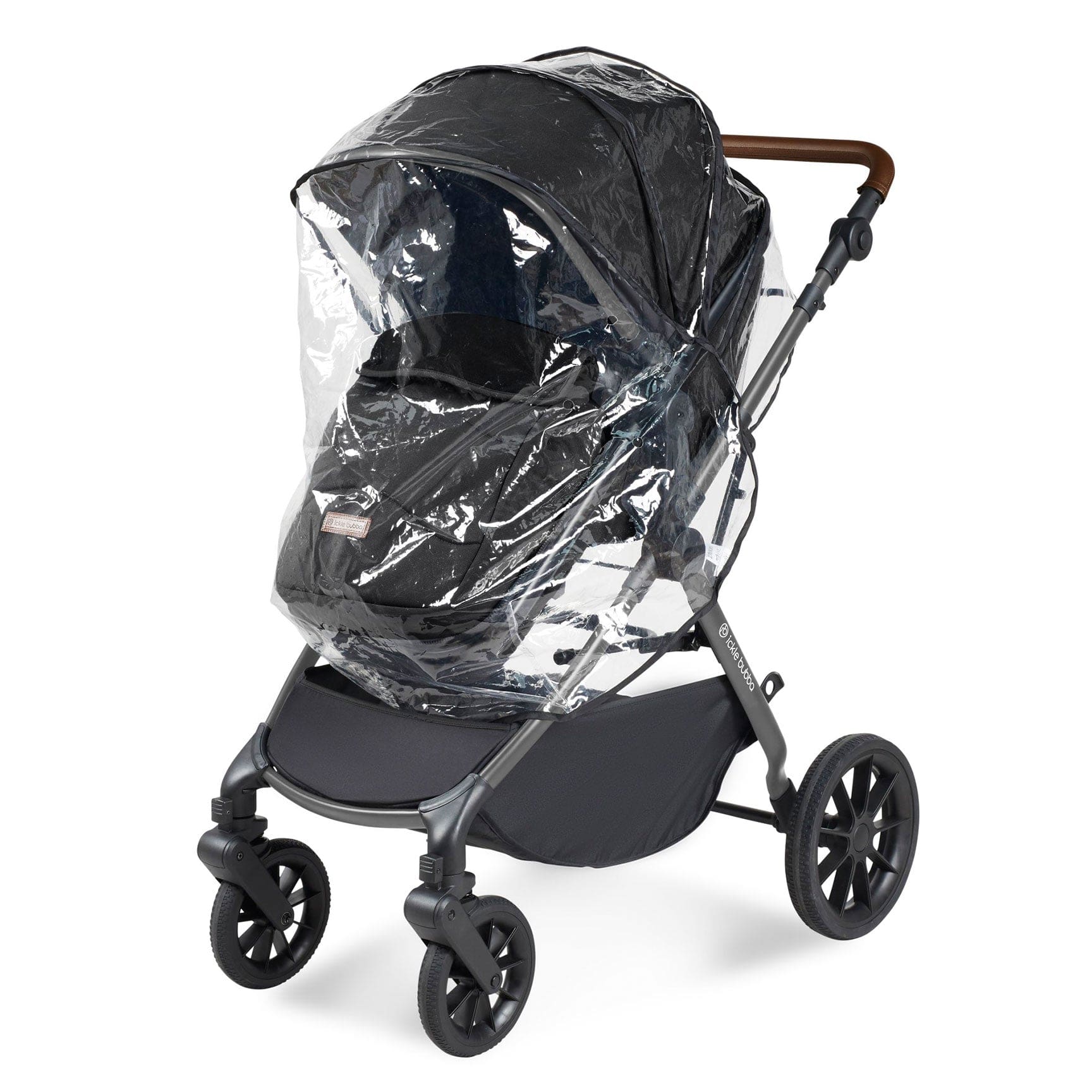 Ickle Bubba Cosmo 2 in 1 Plus Carrycot & Pushchair - Gun metal/Black - Image 14