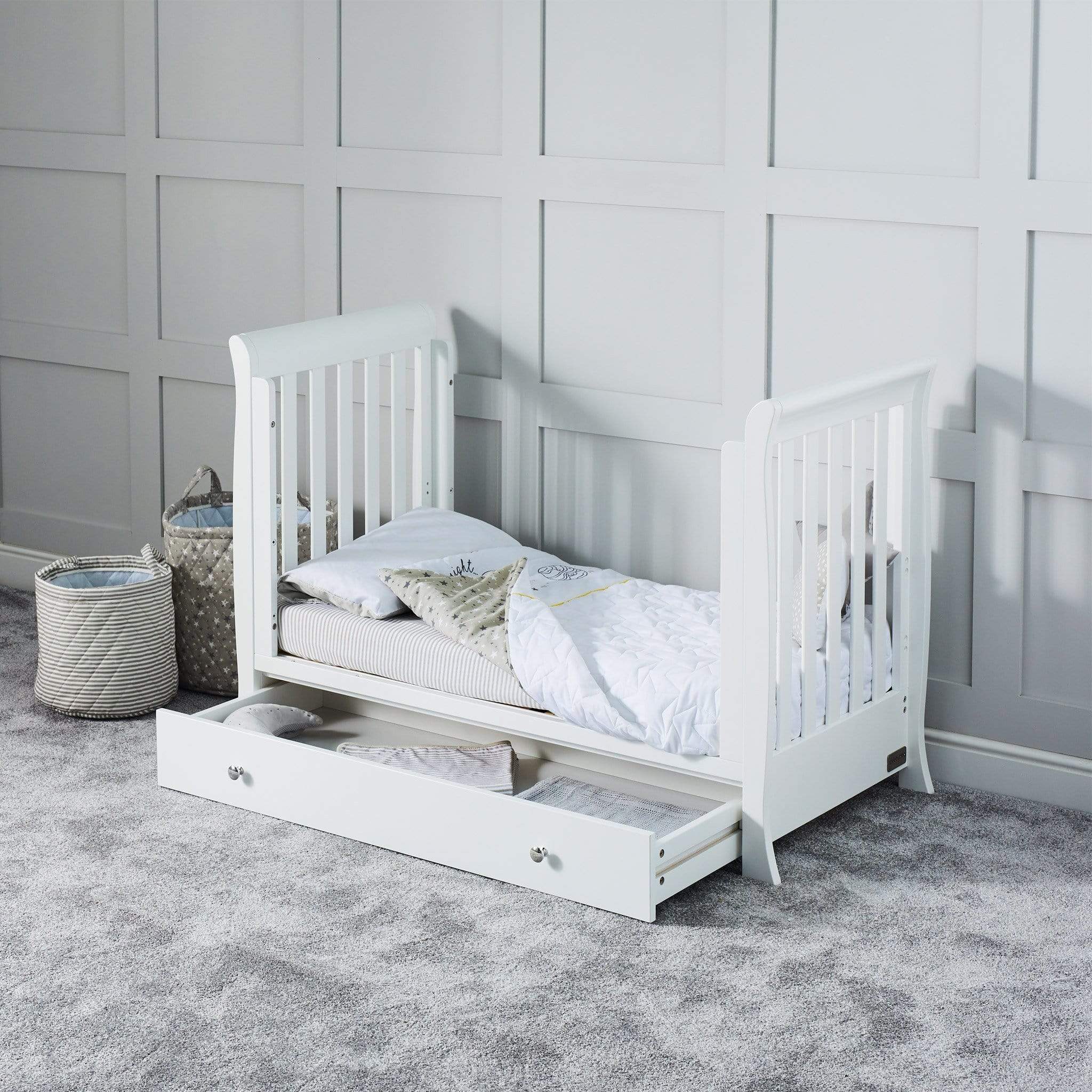 Ickle Bubba Snowdon 4 in 1 Mini 2 Piece Furniture Set - White - Image 6