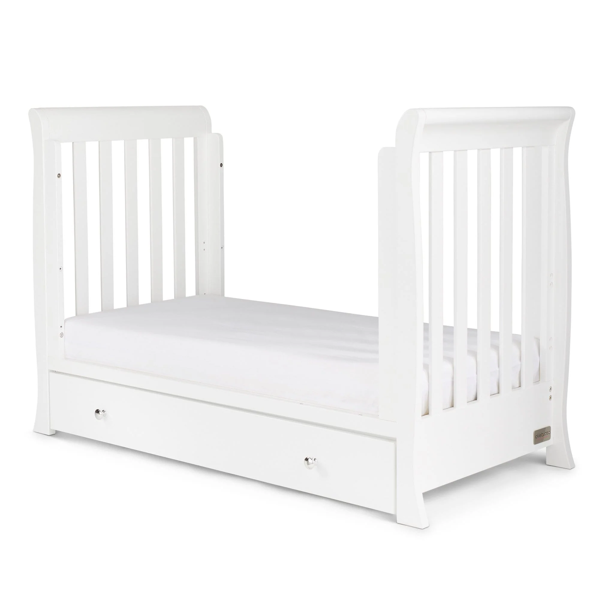 Ickle Bubba Snowdon 4 in 1 Mini Cot Bed - White - Image 15