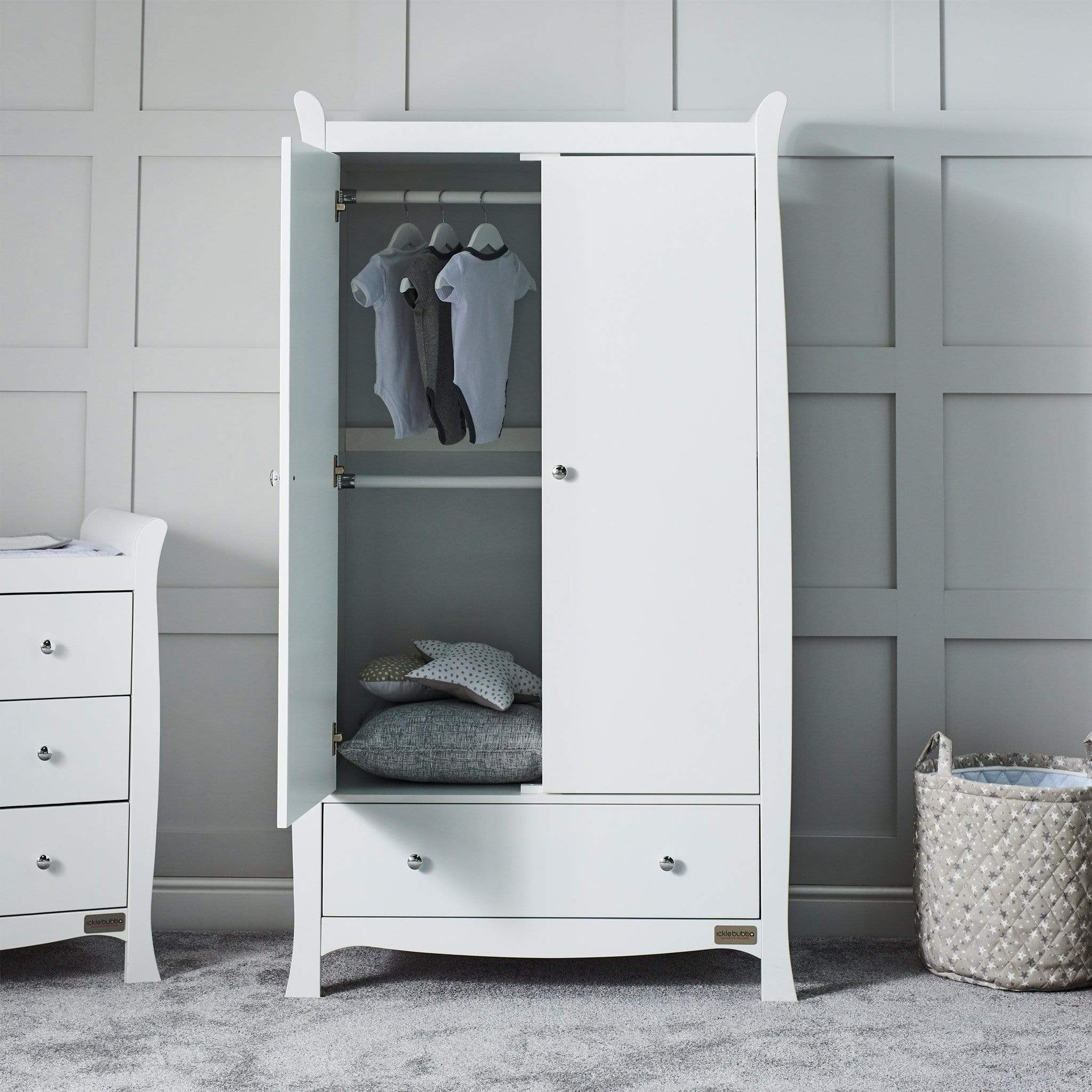 Ickle Bubba Snowdon Classic 3 Piece Furniture Set - White - Image 6