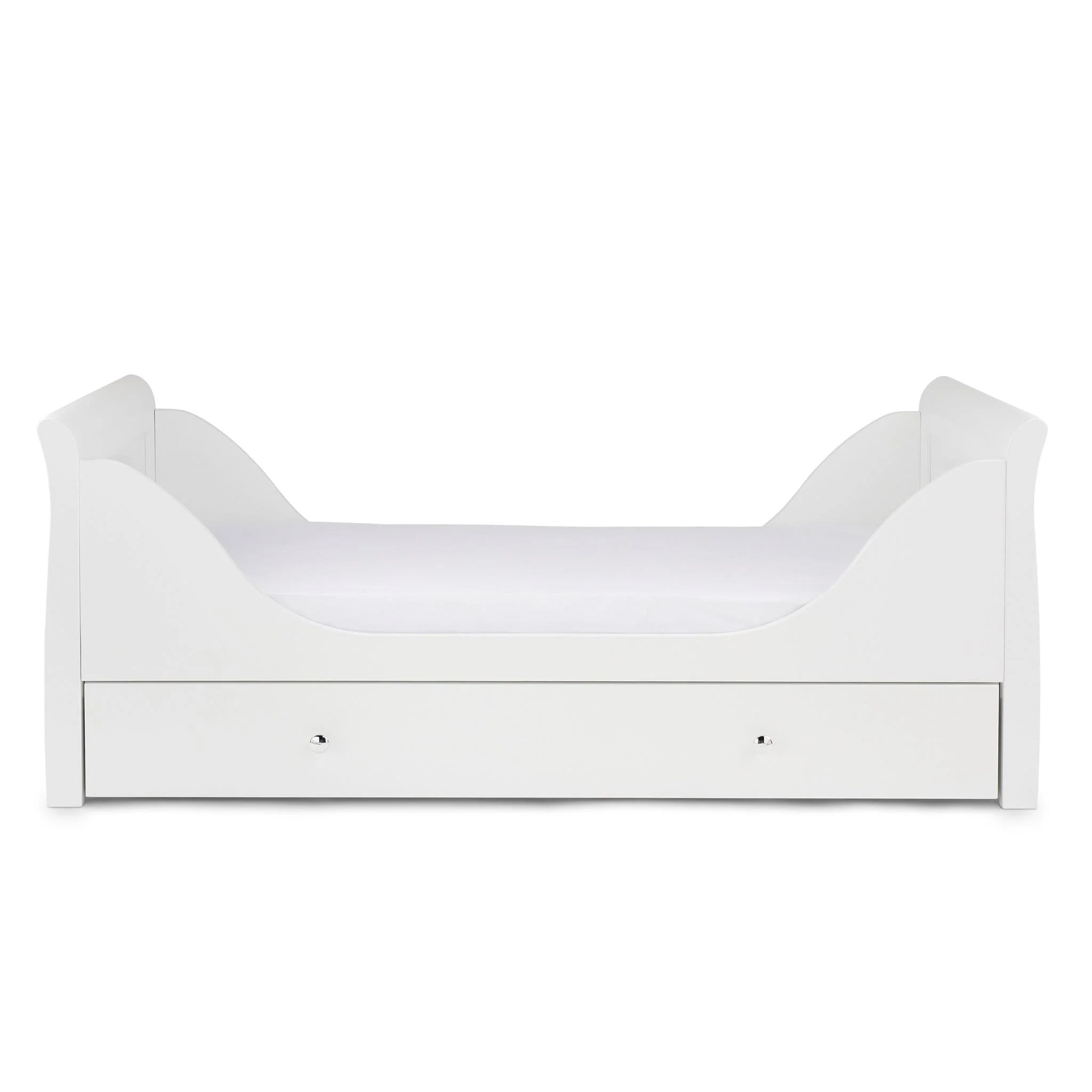 Ickle Bubba Snowdon Classic Cot Bed - White - Image 10