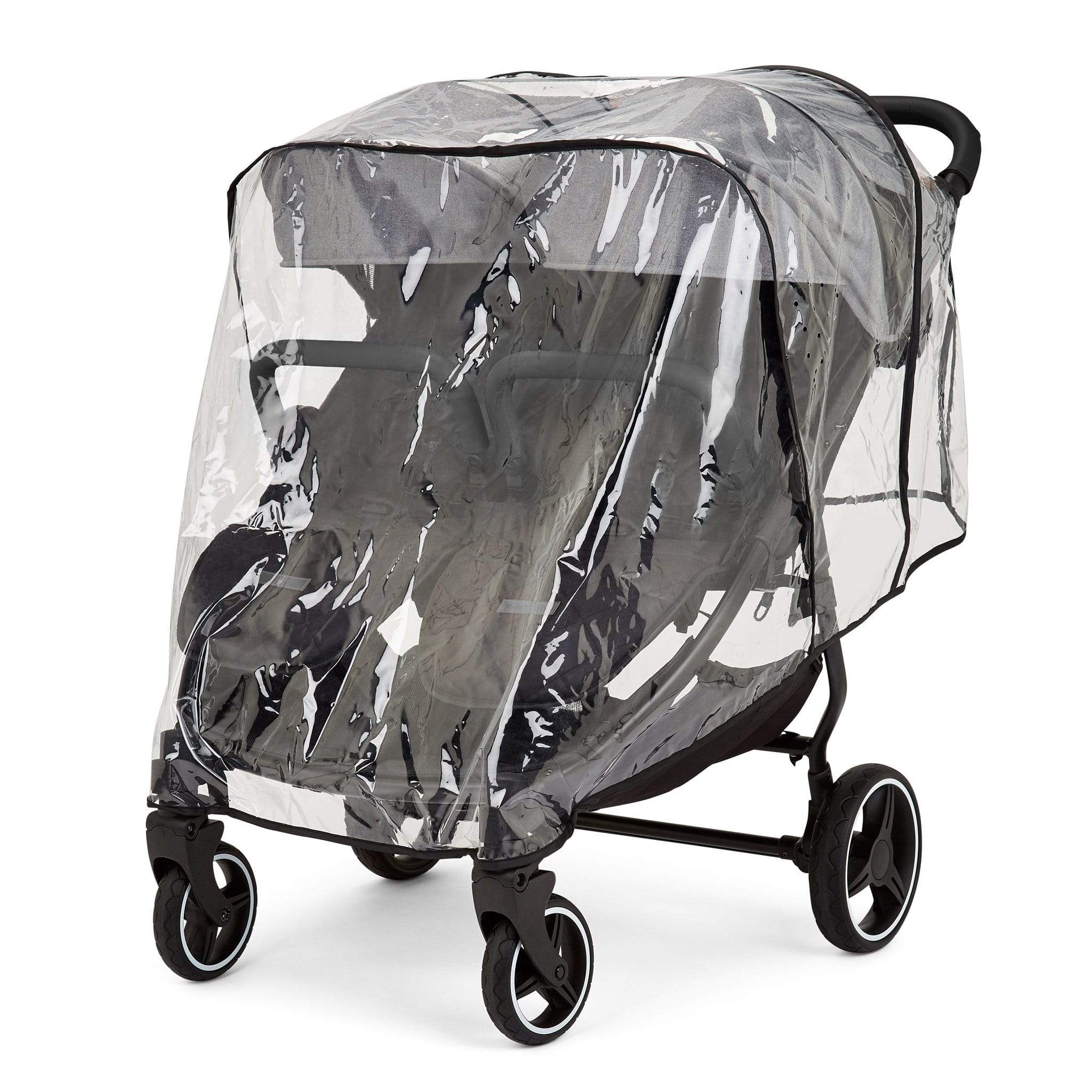 Ickle Bubba Venus Max Double Stroller - Black/Space Grey/Black - Image 11