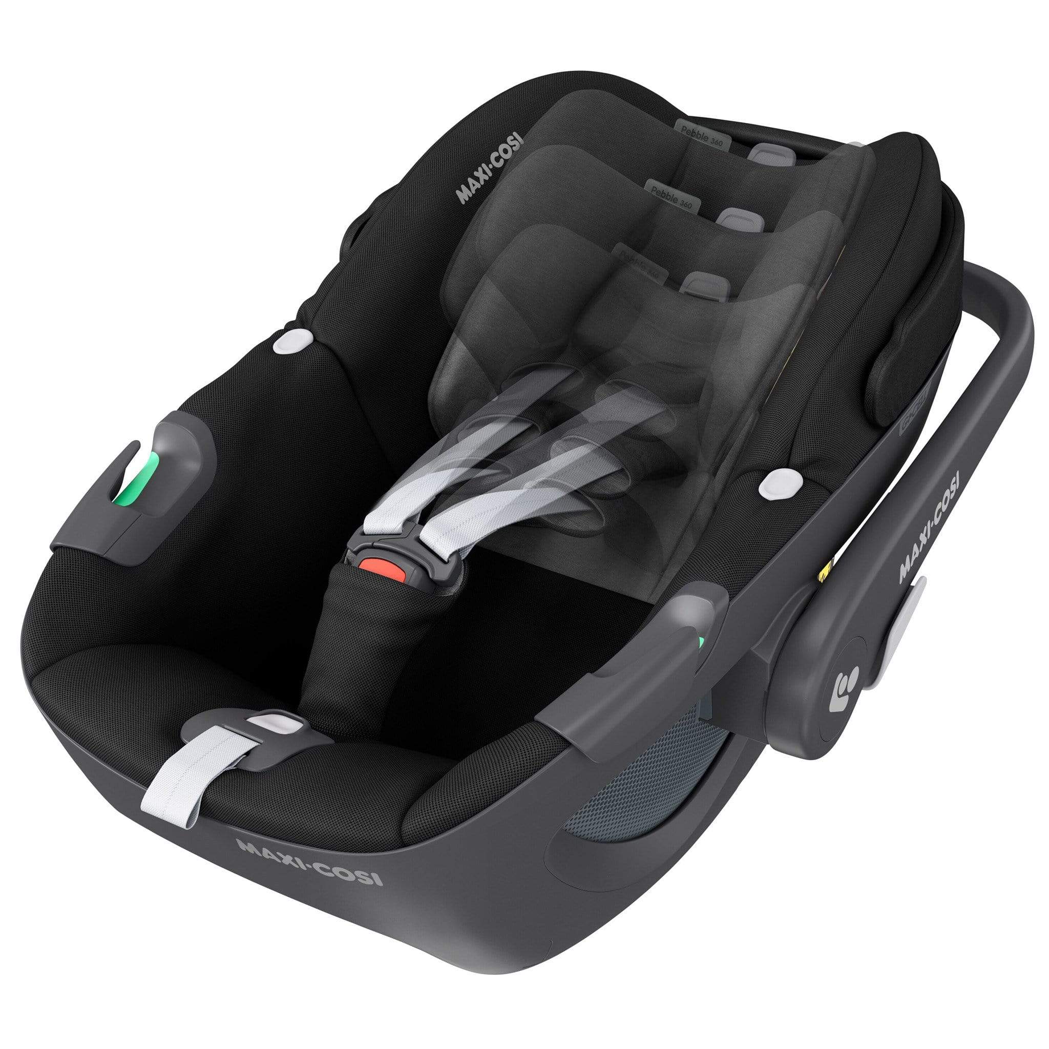 Maxi-Cosi Pebble 360 & Family Fix 360 Base Bundle Essential Black - Image 4