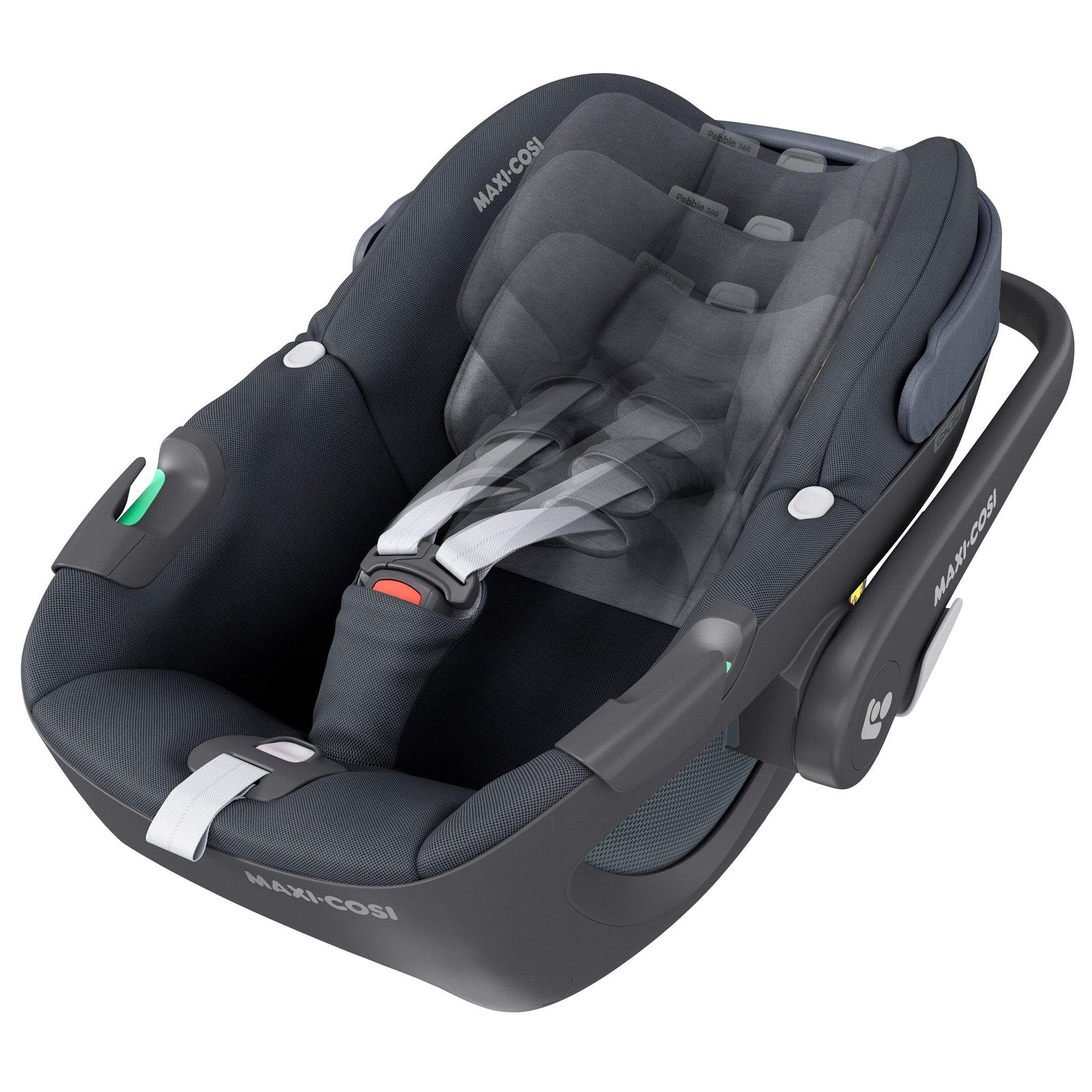 Maxi-Cosi Pebble 360 & Family Fix 360 Base Bundle Essential Graphite - Image 3