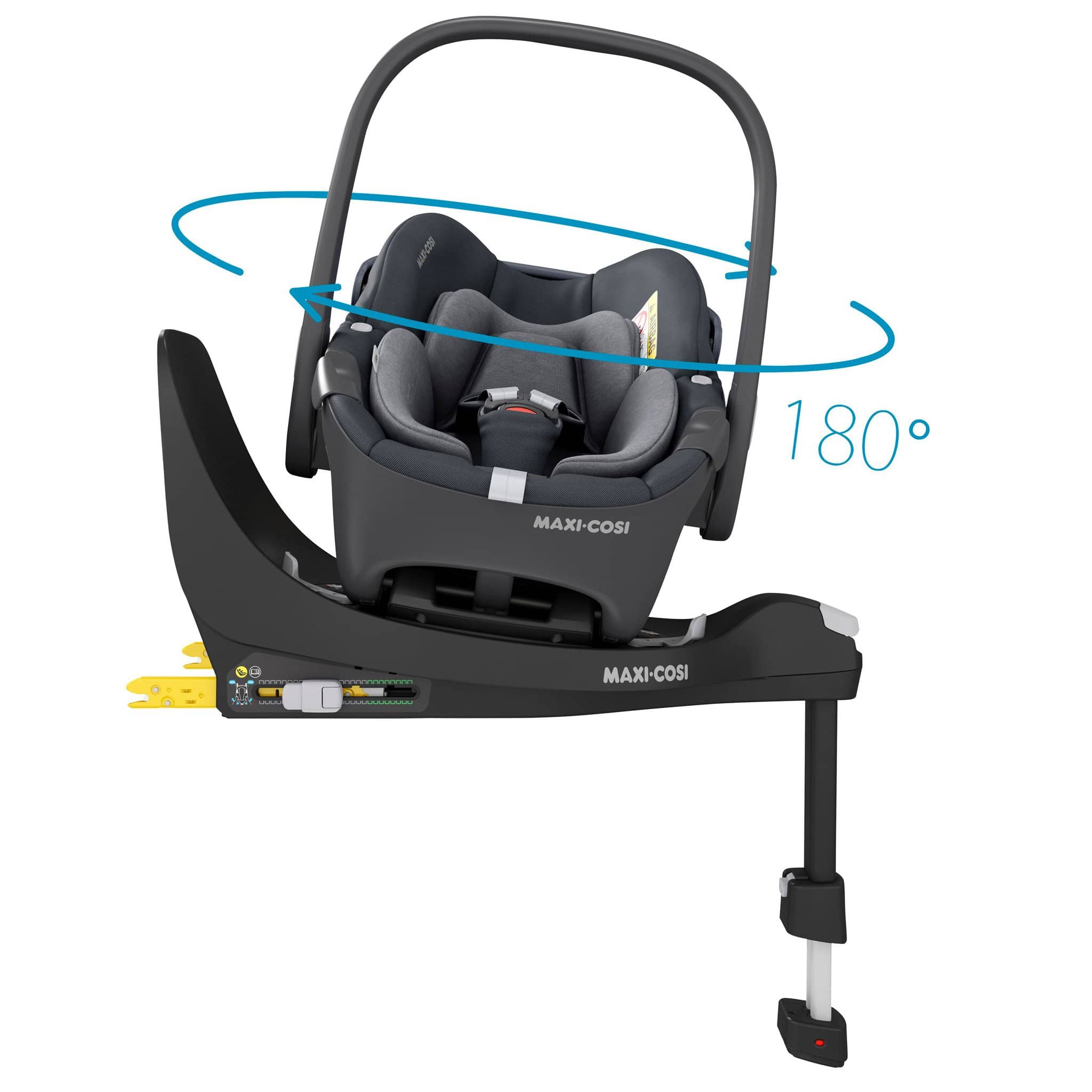 Maxi-Cosi Pebble 360 & Family Fix 360 Base Bundle Essential Graphite - Image 7