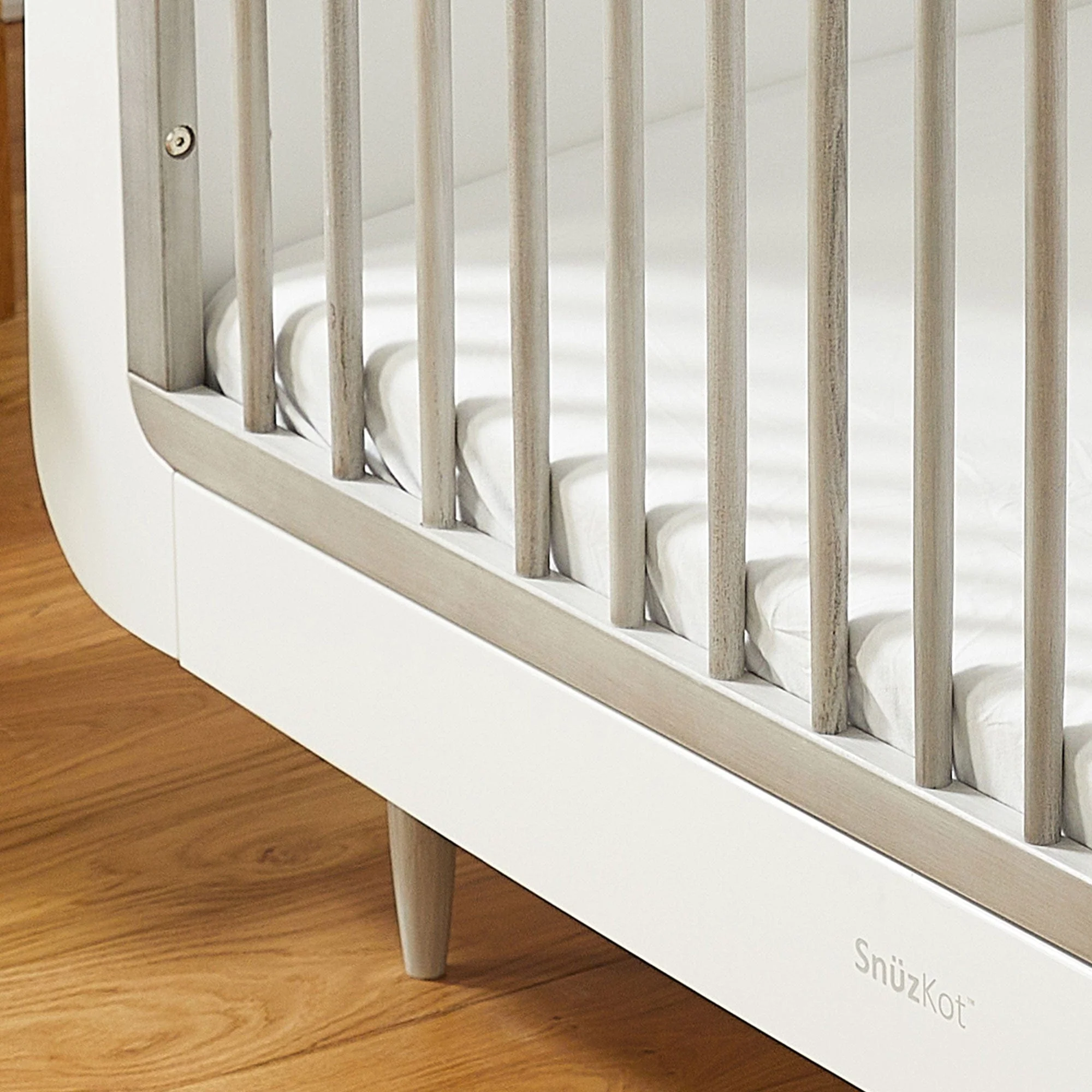 SnüzKot Skandi 3 Piece Nursery Furniture Set - Silver Birch - Image 4