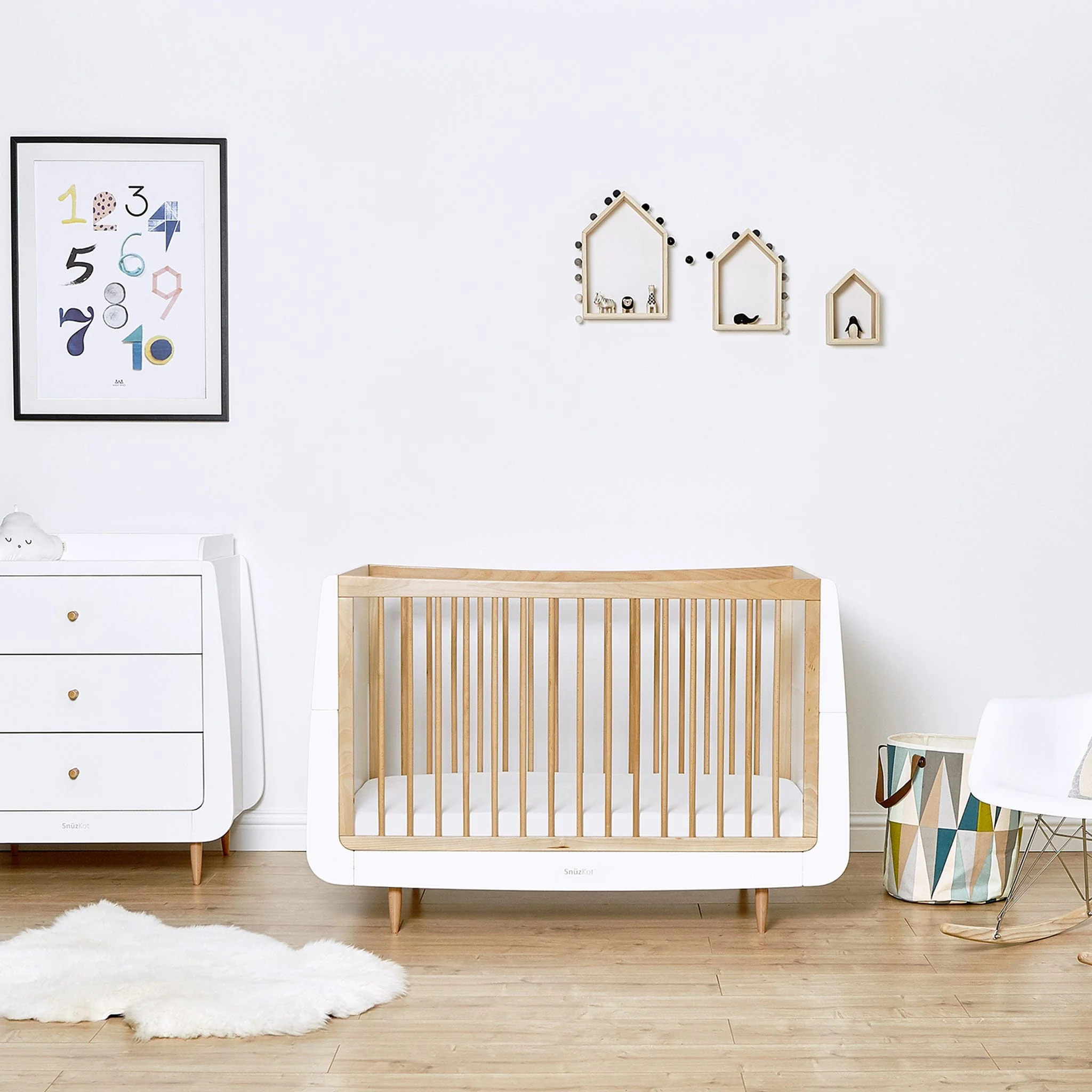 SnüzKot Skandi Cot Bed - Natural - Image 8